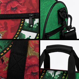 Personalised Cook Islands ANZAC 1915-2026 Filmstrip Duffle Bag Lest We Forget 25 April