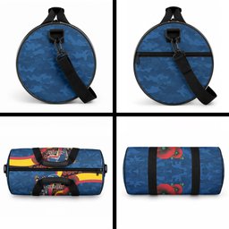 Adelaide Crows ANZAC Personalised Duffle Bag Lest We Forget Poppy Camo