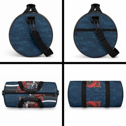 Carlton Blues ANZAC Personalised Duffle Bag Lest We Forget Poppy Camo