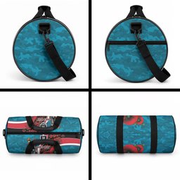 Port Power ANZAC Personalised Duffle Bag Lest We Forget Poppy Camo