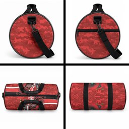 Sydney Swans ANZAC Personalised Duffle Bag Lest We Forget Poppy Camo