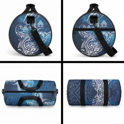Matariki Galaxy Duffle Bag Maori Taniko Pattern