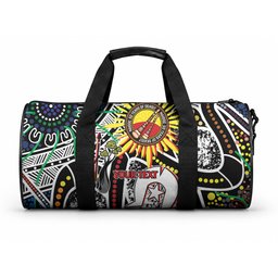 NAIDOC 50 Years of Deadly Personalised Duffle Bag Aboriginal Dot Art
