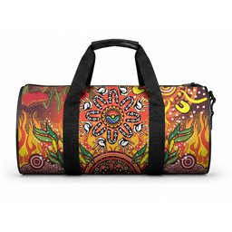 NAIDOC Week 2026 Duffle Bag 50 Years of Deadly Aboriginal Dot Art