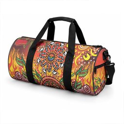 NAIDOC Week 2026 Duffle Bag 50 Years of Deadly Aboriginal Dot Art