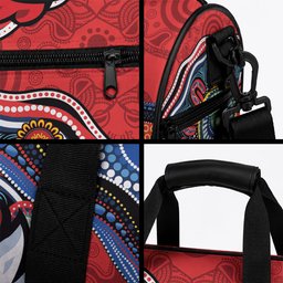 Custom Roosters Honouring First Nations Duffle Bag NAIDOC 2026 Deadly 50 Years