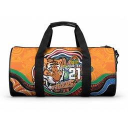 Custom Tigers Honouring First Nations Duffle Bag NAIDOC 2026 Deadly 50 Years