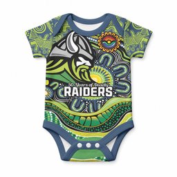 Custom Canberra Honouring First Nations Baby Onesie NAIDOC 2026 Deadly 50 Years