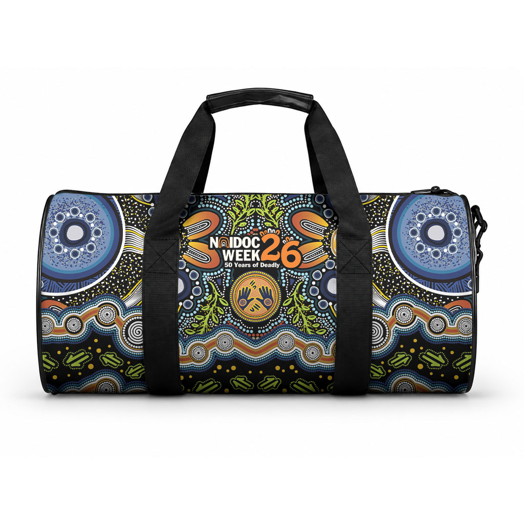 NAIDOC Deadly 50 Years Duffle Bag Aboriginal and Torres Strait Islander