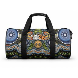 NAIDOC Deadly 50 Years Duffle Bag Aboriginal and Torres Strait Islander