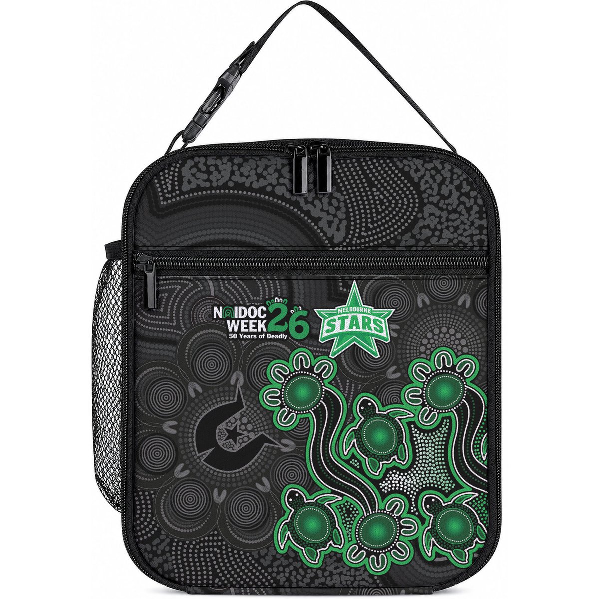 Melbourne Stars NAIDOC Week 2026 Lunch Bag Sea Turtles Aboriginal Art
