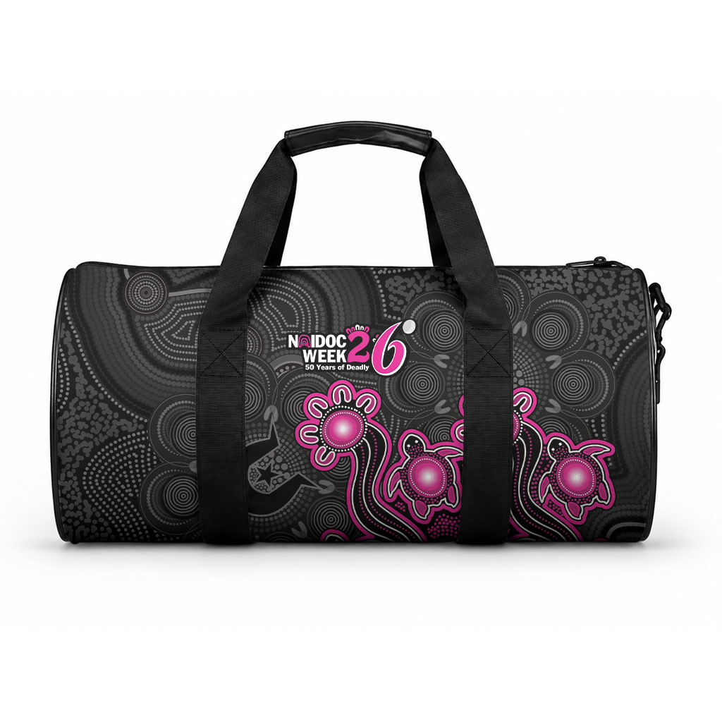 Sydney Sixers NAIDOC Week 2026 Duffle Bag Sea Turtles Aboriginal Art