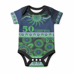 Raiders NAIDOC Week Personalised Baby Onesie Aboriginal Torres Strait Islanders Vibe