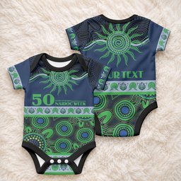 Raiders NAIDOC Week Personalised Baby Onesie Aboriginal Torres Strait Islanders Vibe