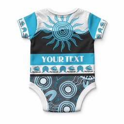 Sharks NAIDOC Week Personalised Baby Onesie Aboriginal Torres Strait Islanders Vibe