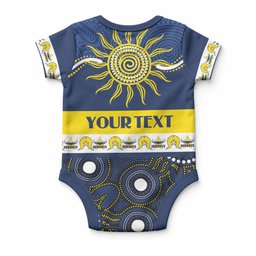 Cowboys NAIDOC Week Personalised Baby Onesie Aboriginal Torres Strait Islanders Vibe
