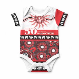 Dragons NAIDOC Week Personalised Baby Onesie Aboriginal Torres Strait Islanders Vibe