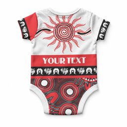 Dragons NAIDOC Week Personalised Baby Onesie Aboriginal Torres Strait Islanders Vibe