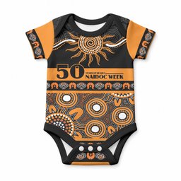 Tigers NAIDOC Week Personalised Baby Onesie Aboriginal Torres Strait Islanders Vibe