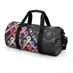 Australia Cancer Survivor Duffle Bag I’m A Survivor All Cancer