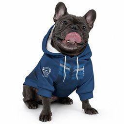 Geelong Cats Football Pet Hoodie Simple Hawaiian Palms Leaf