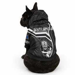 New Zealand Aotearoa Rugby Pet Hoodie Black Fern Maori Tribal Sporty Style