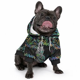 Personalised New Zealand Christmas Pet Hoodie Maori Fern Manaia Meri Kirihimete with Papaua Shell
