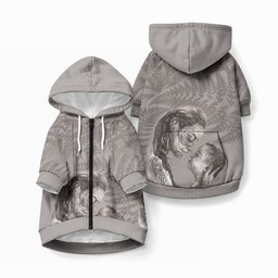 New Zealand Mother's Day Pet Hoodie Maori Mo Toku Mama Silver Fern
