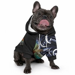 New Zealand Kea Bird Personalised Pet Hoodie Maori Tribal Koru Art