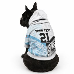 New Zealand-Fiji Football Custom Pet Hoodie Together Go Champions