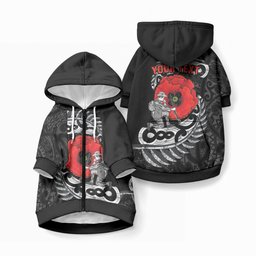 ANZAC Day Aotearoa Silver Fern Maori Personalised Pet Hoodie