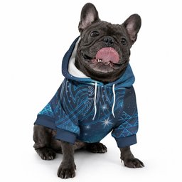 New Zealand Matariki Pet Hoodie Taniko Aramoana With Maori Galaxy Sky Night