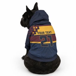 New Zealand Maori Rugby Pacific Custom Pet Hoodie Kahupeka Retro 2025 Taniko Motif