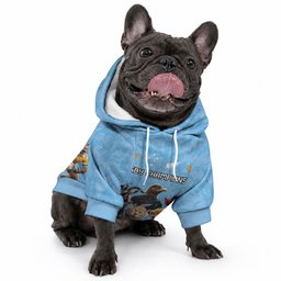 Custom Rugby Southern Hemisphere Pet Hoodie Argentina AUNZ South Africa Mascot Blue