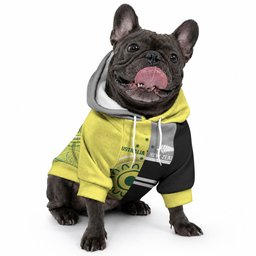 Custom Cricket AUNZ Spirit Pet Hoodie Aussie New Zealand Retro Edition