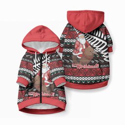 New Zealand Kiwi Santa Christmas Pet Hoodie He Wairua Kirihimete