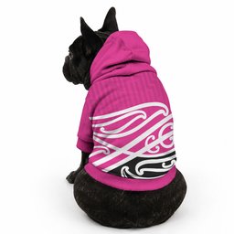 All Pink New Zealand Kowhai Ngutukaka Pet Hoodie