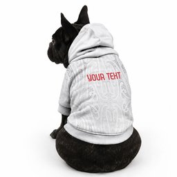 New Zealand Maori Heart Tribal Personalised Pet Hoodie Polynesian Patterns