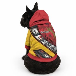 Personalised Niue ANZAC 1915-2026 Filmstrip Pet Hoodie Lest We Forget 25 April