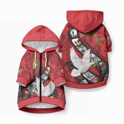 Personalised Tonga ANZAC 1915-2026 Filmstrip Pet Hoodie Lest We Forget 25 April