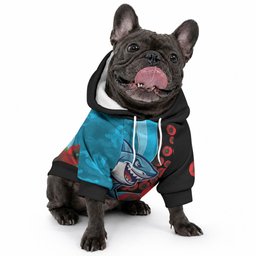 Cronulla-Sutherland Sharks ANZAC Personalised Pet Hoodie Lest We Forget Poppy Camo