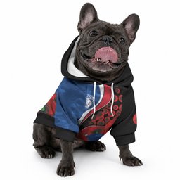 Western Bulldogs ANZAC Personalised Pet Hoodie Lest We Forget Poppy Camo