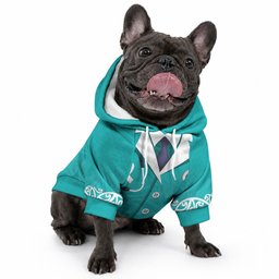 New Zealand Nurses Week Pet Hoodie Maori Kowhaiwhai Cyan Tribal