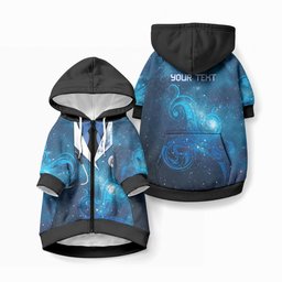 New Zealand Nurses RN Personalised Pet Hoodie Galaxy Stethoscope Maori Motif