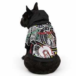 NAIDOC 50 Years of Deadly Personalised Pet Hoodie Aboriginal Dot Art