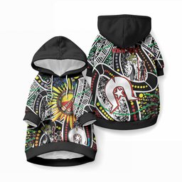 NAIDOC 50 Years of Deadly Personalised Pet Hoodie Aboriginal Dot Art