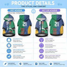 Custom Rabbitohs and Eels Together Pet Hoodie Sporty Style