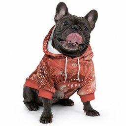NAIDOC Deadly 50 Years Pet Hoodie Jellyfish Aboriginal Culture Inspired Red