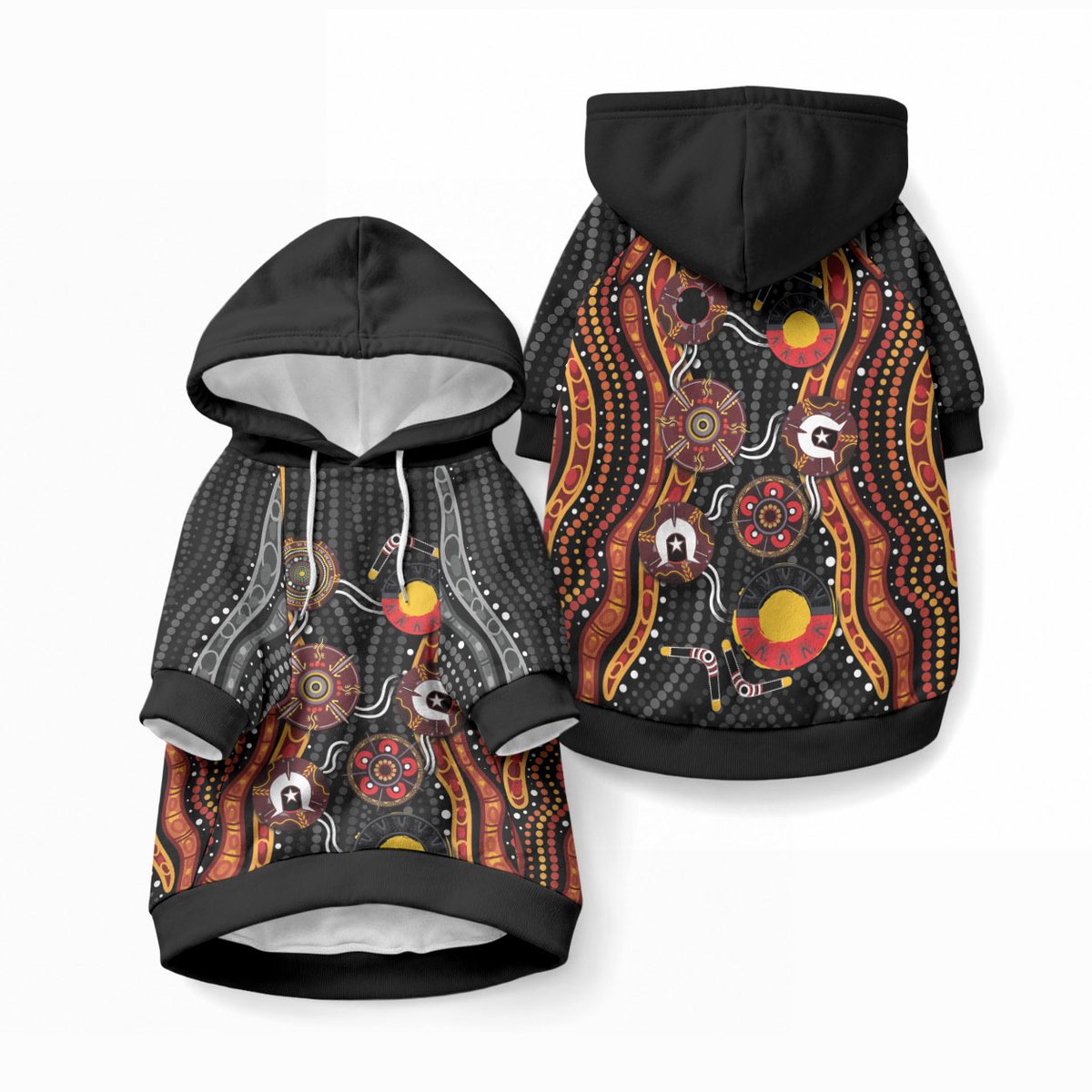 NAIDOC Week 2026 Pet Hoodie Together We Rise Together We Stay Deadly