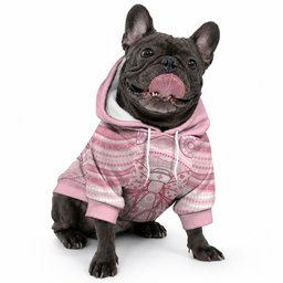 Aussie Nurse Personalised Pet Hoodie Pink Stethoscope Coquette Bow Aboriginal Dot Art
